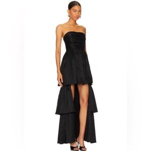 Lovers and Friends Michie Maxi Dress in Black